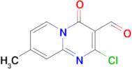 2-Chloro-8-methyl-4-oxo-4H-pyrido[1,2-a]pyrimidine-3-carbaldehyde