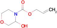 Allyl 3-hydroxymorpholine-4-carboxylate