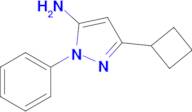 5-Cyclobutyl-2-phenylpyrazol-3-amine