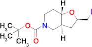 tert-Butyl (2R,3aS,7aS)-2-(iodomethyl)-3,3a,4,6,7,7a-hexahydro-2H-furo[3,2-c]pyridine-5-carboxylate