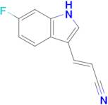 (E)-3-(6-Fluoro-1H-Indol-3-Yl)Acrylonitrile