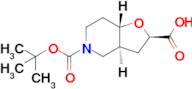 (2R,3aS,7aS)-5-(tert-Butoxycarbonyl)octahydrofuro[3,2-c]pyridine-2-carboxylic acid