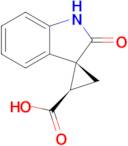 (1R,2R)-2'-Oxospiro[cyclopropane-1,3'-indoline]-2-carboxylic acid