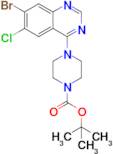 tert-Butyl 4-(7-bromo-6-chloroquinazolin-4-yl)piperazine-1-carboxylate