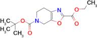 5-tert-butyl 2-ethyl 6,7-dihydrooxazolo[5,4-c]pyridine-2,5(4H)-dicarboxylate