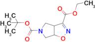 5-tert-Butyl 3-ethyl 3aH,4H,5H,6H,6aH-pyrrolo[3,4-d][1,2]oxazole-3,5-dicarboxylate