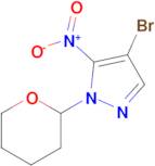 4-Bromo-5-nitro-1-(tetrahydro-2H-pyran-2-yl)-1H-pyrazole