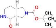 tert-butyl (3aS,7aR)-4-oxo-3,3a,5,6,7,7a-hexahydro-1H-pyrrolo[3,4-c]pyridine-2-carboxylate