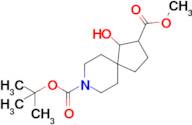 8-O-tert-Butyl 3-O-methyl 4-hydroxy-8-azaspiro[4.5]decane-3,8-dicarboxylate