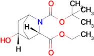 2-O-tert-Butyl 3-O-ethyl (3S,5R)-5-hydroxy-2-azabicyclo[2.2.2]octane-2,3-dicarboxylate