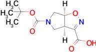 (3aR,6aS)-5-(tert-Butoxycarbonyl)-4,5,6,6a-tetrahydro-3aH-pyrrolo[3,4-d]isoxazole-3-carboxylic acid