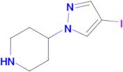 4-(4-Iodo-1H-pyrazol-1-yl)piperidine