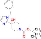 tert-Butyl 4-(1-benzyl-1H-imidazol-2-yl)-4-hydroxypiperidine-1-carboxylate