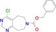 Benzyl 4-chloro-5,6,8,9-tetrahydropyrimido[4,5-d]azepine-7-carboxylate