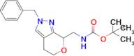 tert-Butyl ((2-benzyl-2,4,5,7-tetrahydropyrano[3,4-c]pyrazol-7-yl)methyl)carbamate