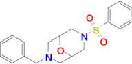 3-Benzyl-7-(phenylsulfonyl)-9-oxa-3,7-diazabicyclo[3.3.1]nonane