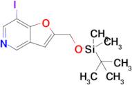 Furo[3,2-c]pyridine, 2-[[[(1,1-dimethylethyl)dimethylsilyl]oxy]methyl]-7-iodo-