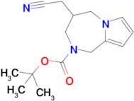 tert-Butyl 4-(Cyanomethyl)-4,5-Dihydro-1H-Pyrrolo[1,2-a][1,4]Diazepine-2(3H)-Carboxylate