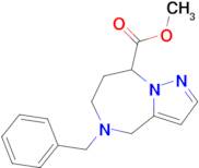 Methyl 5-Benzyl-5,6,7,8-Tetrahydro-4H-Pyrazolo[1,5-A][1,4]Diazepine-8-Carboxylate