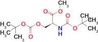 Methyl N,O-bis(tert-butoxycarbonyl)-L-serinate