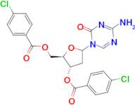 4-Amino-1-[3,5-bis-O-(4-chlorobenzoyl)-2-deoxy-D-erythro-pentofuranosyl]-1,3,5-triazin-2(1H)-one