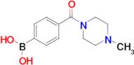 4-(4-Methylpiperazine-1-carbonyl)phenylboronic acid
