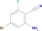 2-Amino-4-bromo-6-fluorobenzonitrile