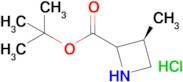 tert-Butyl (3S)-3-methylazetidine-2-carboxylate hydrochloride