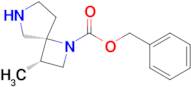 Benzyl (3S,4R)-3-methyl-1,6-diazaspiro[3.4]octane-1-carboxylate