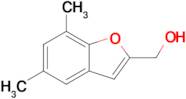 (5,7-Dimethylbenzofuran-2-yl)methanol