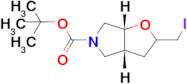 tert-Butyl (3aR,6aR)-2-(iodomethyl)hexahydro-5H-furo[2,3-c]pyrrole-5-carboxylate