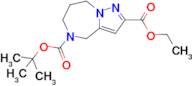 5-(tert-Butyl) 2-ethyl 7,8-dihydro-4H-pyrazolo[1,5-a][1,4]diazepine-2,5(6H)-dicarboxylate