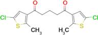 1,5-Bis(5-chloro-2-methylthiophen-3-yl)pentane-1,5-dione