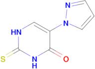 5-(1H-Pyrazol-1-yl)-2-thioxo-2,3-dihydropyrimidin-4(1H)-one