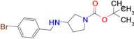 tert-Butyl 3-{[(4-bromophenyl)methyl]amino}pyrrolidine-1-carboxylate
