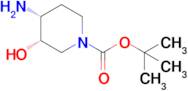 tert-Butyl (3S,4R)-4-amino-3-hydroxypiperidine-1-carboxylate