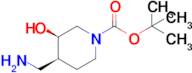 tert-Butyl (3R,4S)-4-(aminomethyl)-3-hydroxypiperidine-1-carboxylate