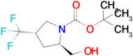 tert-Butyl (2R,4S)-2-(hydroxymethyl)-4-(trifluoromethyl)pyrrolidine-1-carboxylate