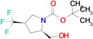 tert-Butyl (2R,4R)-2-(hydroxymethyl)-4-(trifluoromethyl)pyrrolidine-1-carboxylate