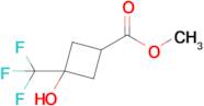 Methyl 3-hydroxy-3-(trifluoromethyl)cyclobutane-1-carboxylate