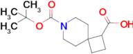 7-[(tert-Butoxy)carbonyl]-7-azaspiro[3.5]nonane-1-carboxylic acid