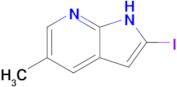 2-Iodo-5-methyl-1H-pyrrolo[2,3-b]pyridine