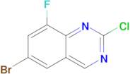 6-Bromo-2-chloro-8-fluoroquinazoline