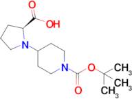 (S)-1-(1-(tert-Butoxycarbonyl)piperidin-4-yl)pyrrolidine-2-carboxylic acid