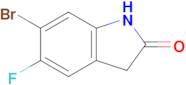 6-Bromo-5-fluoroindolin-2-one