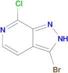 3-bromo-7-chloro-2H-pyrazolo[3,4-c]pyridine