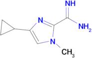 4-Cyclopropyl-1-methyl-1h-imidazole-2-carboxamidine