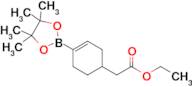 Ethyl 2-[4-(4,4,5,5-tetramethyl-1,3,2-dioxaborolan-2-yl)cyclohex-3-en-1-yl]acetate