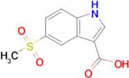 5-Methanesulfonyl-1H-indole-3-carboxylic acid