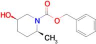 Benzyl (2S,5R)-5-hydroxy-2-methylpiperidine-1-carboxylate